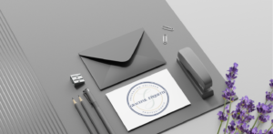 Graceful etiquette office supplies on desk